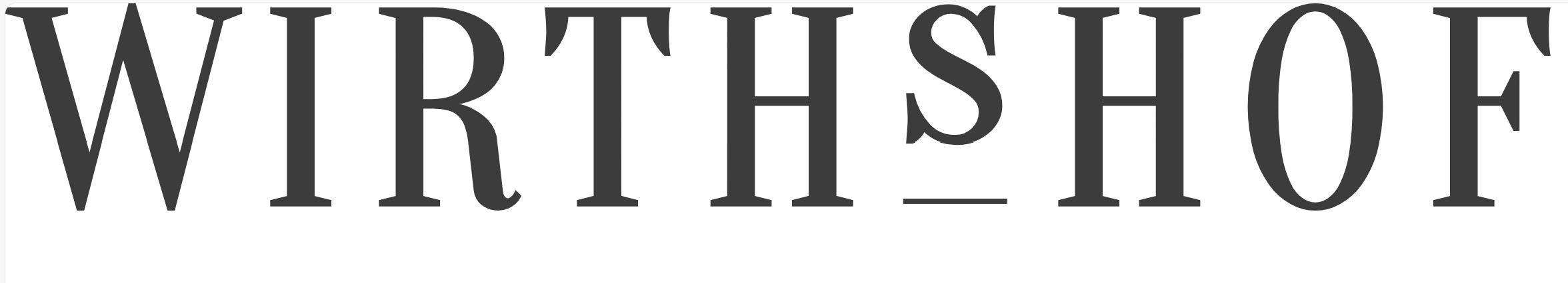 Logo des Wirthshofs